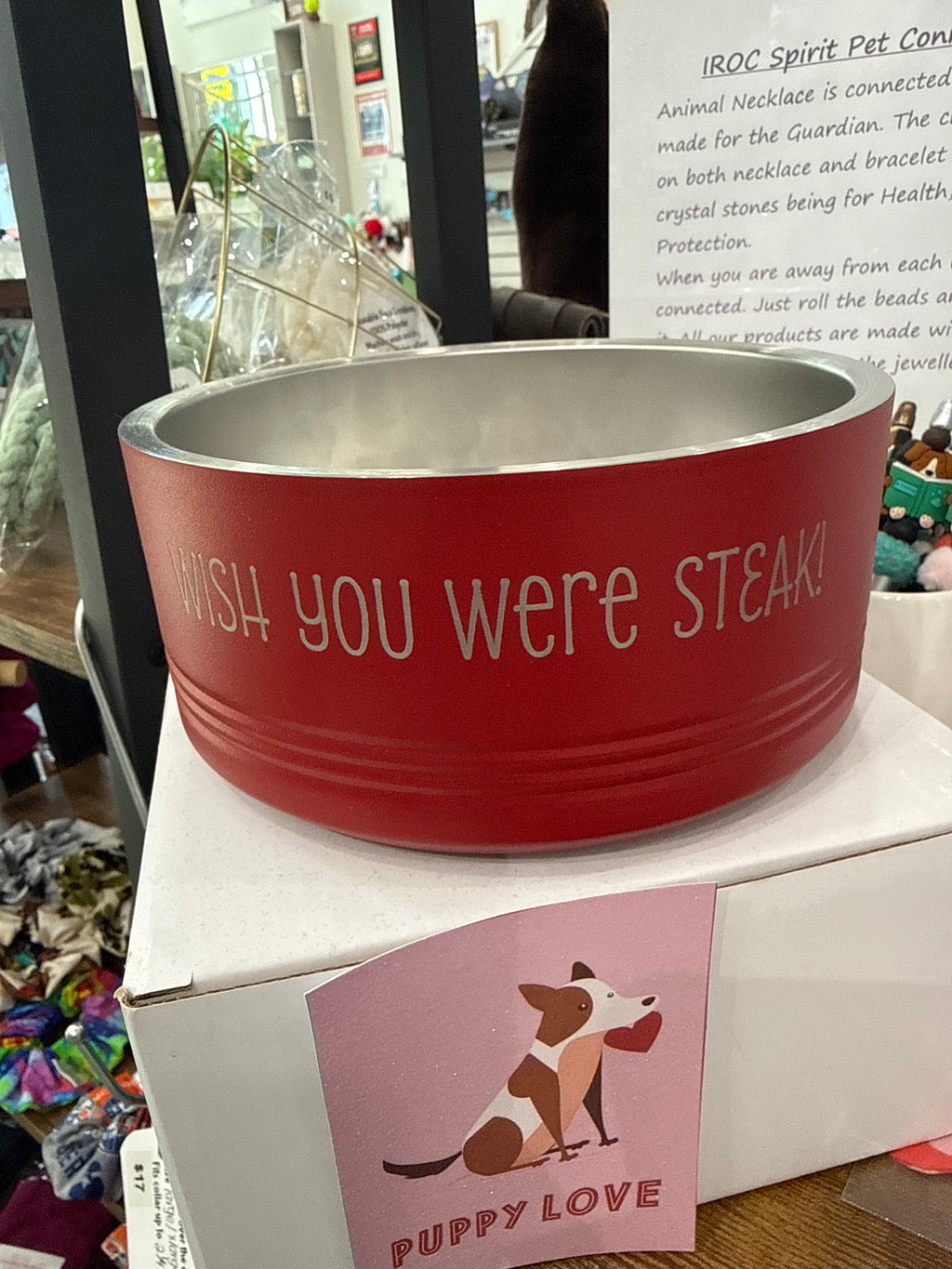 Metal Dog Bowl