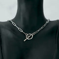 PaperClip Necklace Choker