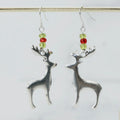 Reindeer Drop Earrings