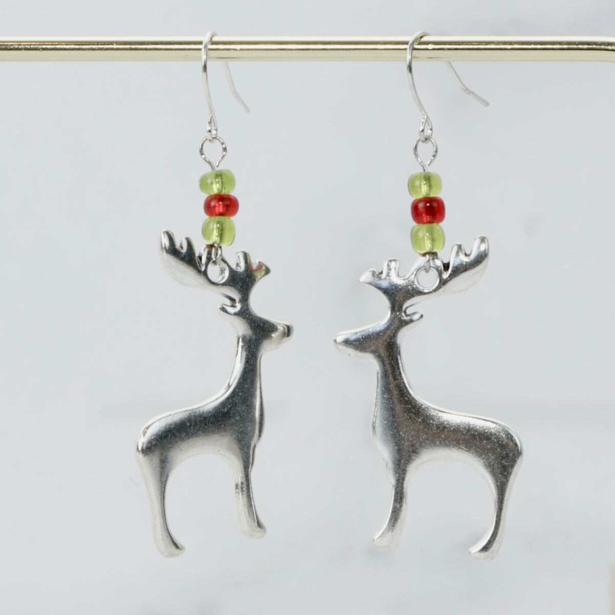 Reindeer Drop Earrings