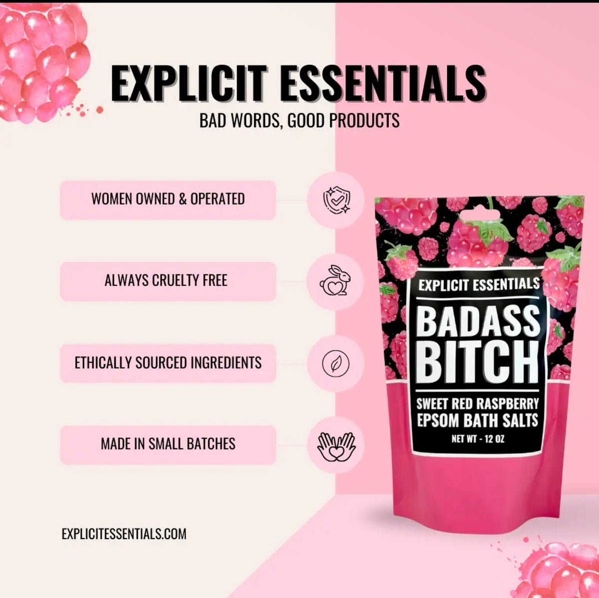 Bad Ass Bitch Bath Salts