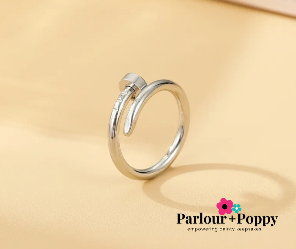 Twisted Nail Ring