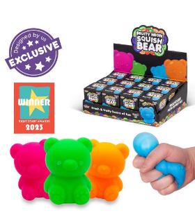 Scrunchems® Neon Squish Bear