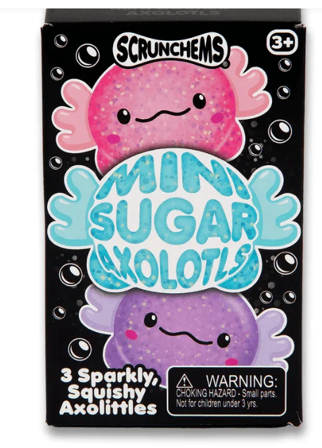 Scrunchems®️ Mini Sugar Axolotyls
