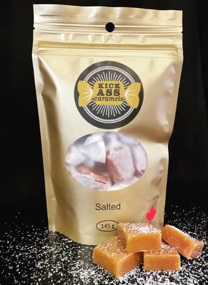 Salted-Kick Ass Caramels