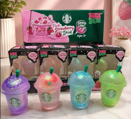 NeeDoop Pink Strawberry Drink