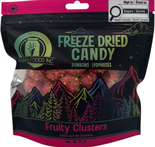 Fruity Clusters Freeze Dried Candy