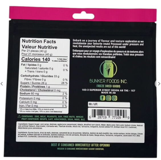 Fruity Clusters Freeze Dried Candy