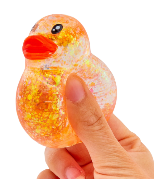 Squishy Glitter Ducks