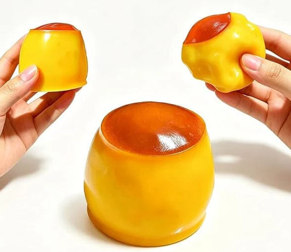 Crunch & Squish Caramel Pudding