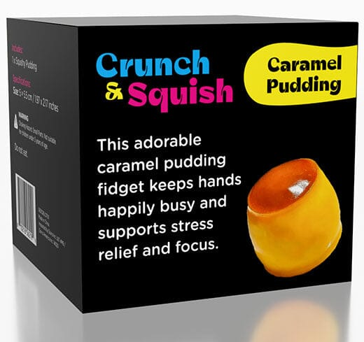 Crunch & Squish Caramel Pudding