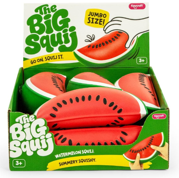 The Big Squij Slow-Rise Squishy Watermelon