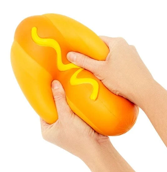 The Big Squij Slow-Rise Squishy Hot Dog