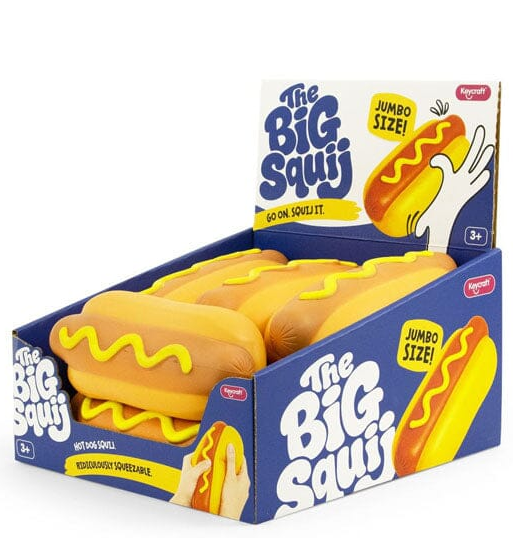 The Big Squij Slow-Rise Squishy Hot Dog