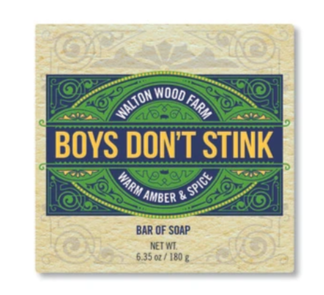 Boys Don't Stink 6.35oz Soap Bar