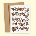 Hap-Penis on Your Birthday - Card