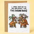 Five Fucking Bucks - Christmas Card