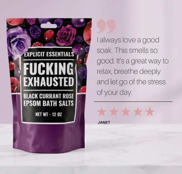 Fucking Exhausted Bath Salts