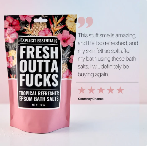 Fresh Outta Fucks Bath Salts