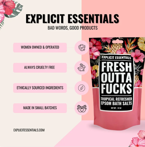 Fresh Outta Fucks Bath Salts