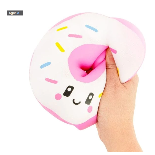 Sprinkle Donut The Big Squij Slow-Rise Squishy Fidget Toy