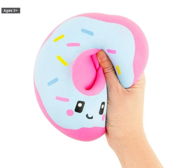 Sprinkle Donut The Big Squij Slow-Rise Squishy Fidget Toy