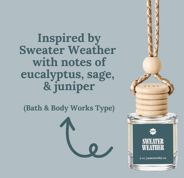 Fall Scent Car Diffusers