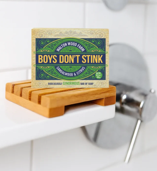 Boys Don't Stink 10.5oz Soap Bar