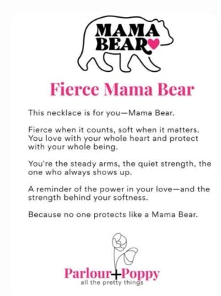 Fierce Mama Bear Necklaces