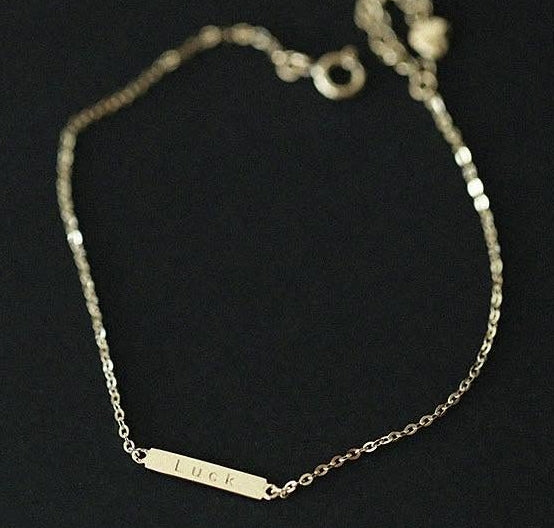 Aligned & Lucky Bracelet