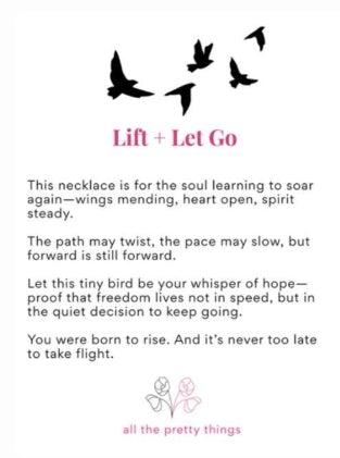 Lift & Let Go Necklace