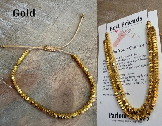 Best Friend Bracelet Duo — One for You + One for Me