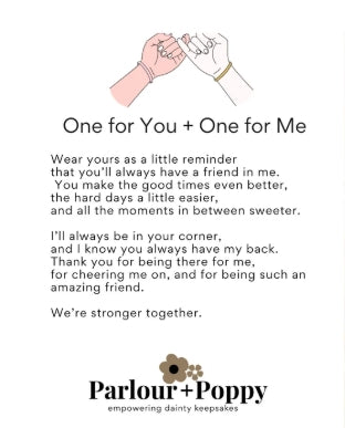 Best Friend Bracelet Duo — One for You + One for Me