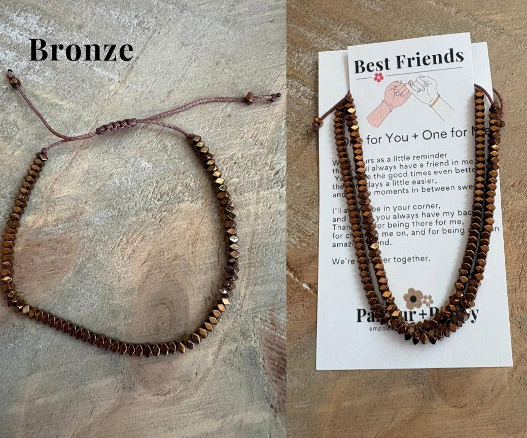 Best Friend Bracelet Duo — One for You + One for Me