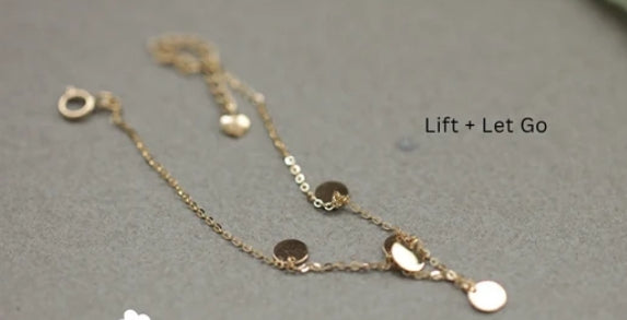 Guided + Guarded Dainty Medallion Bracelet