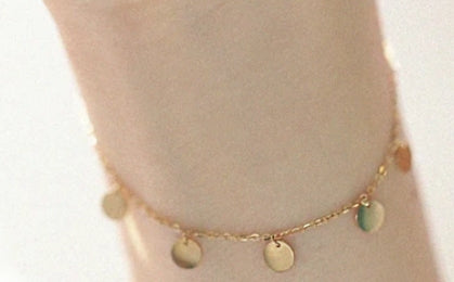 Guided + Guarded Dainty Medallion Bracelet