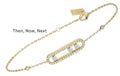 Then, Now, Next  Manifestation Bracelet