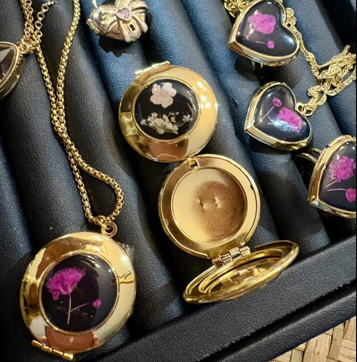 Photo Memory Locket Necklace