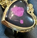 Photo memory Locket Ring in Gold Plated