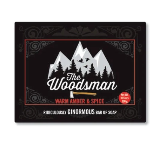 The Woodsman 10.5oz Bar Soap