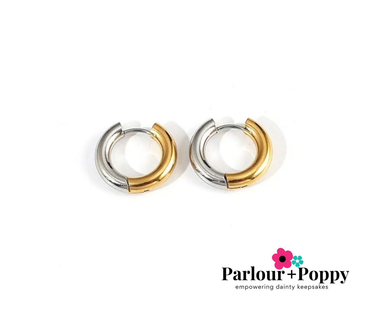 Two Tone Earrings