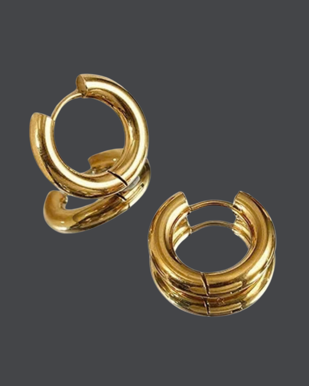 Two Tone Earrings