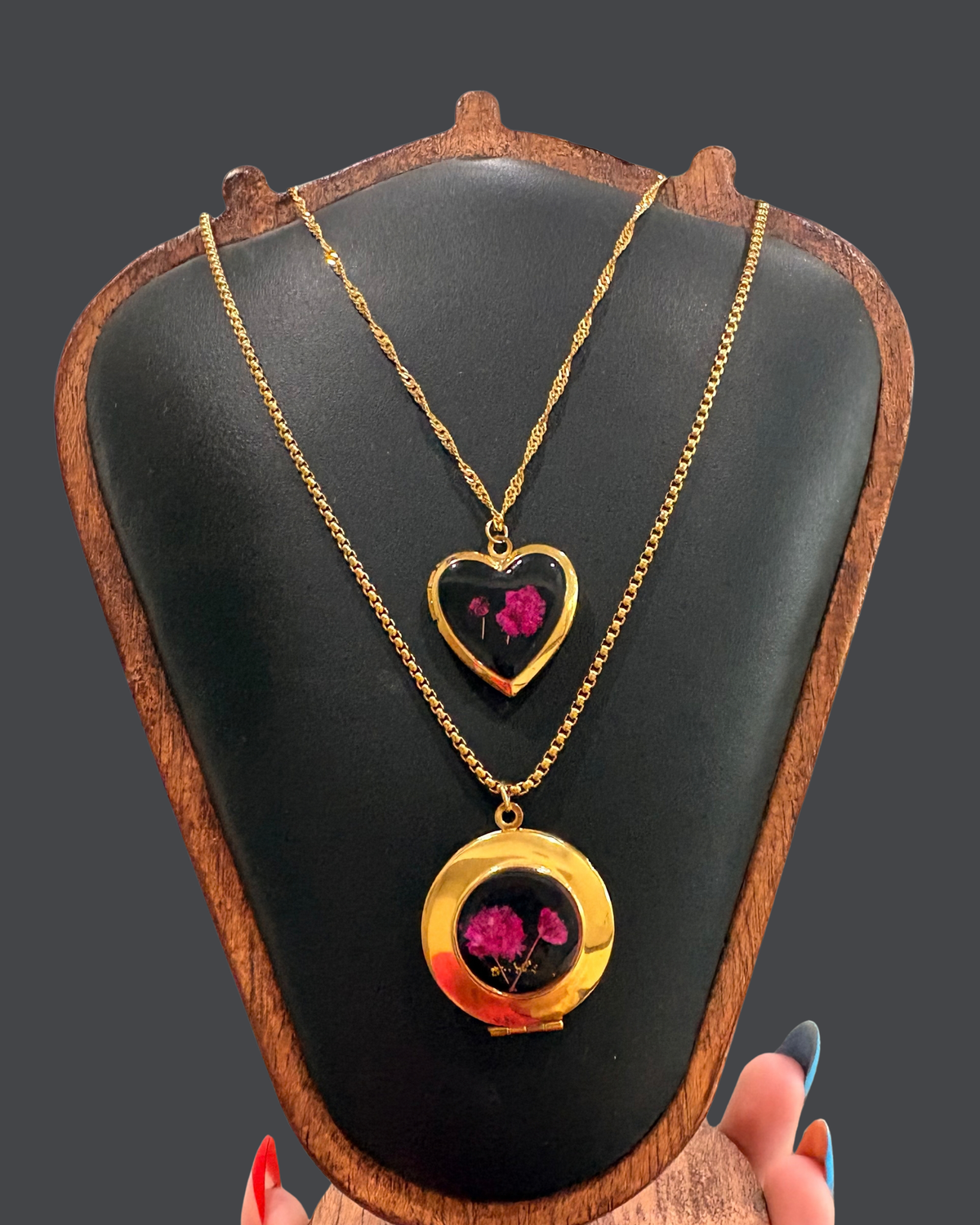Photo Memory Locket Necklace