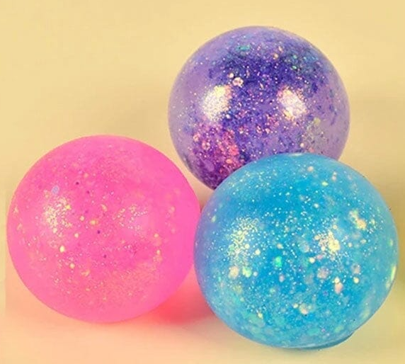 SugarSqueez Squishies® Fidget Sugar Glitter Stress Ball